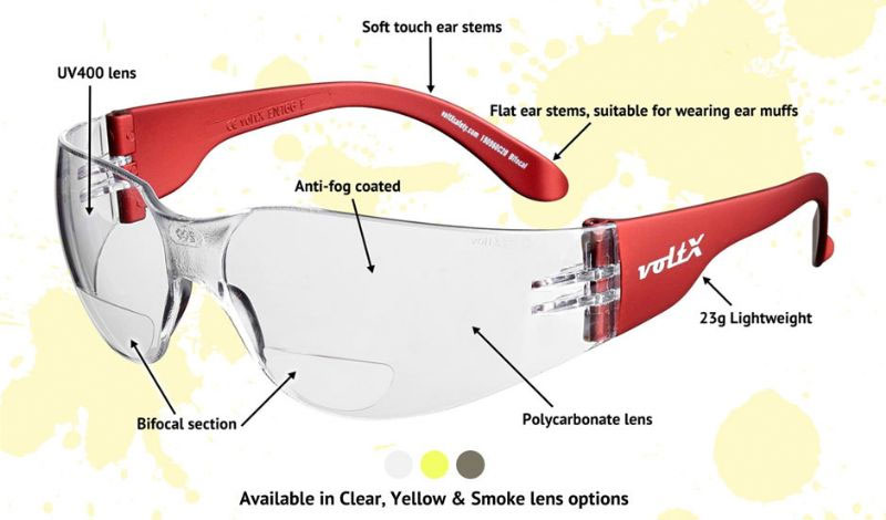 Grafter Bifocal Reading Safety Glasses